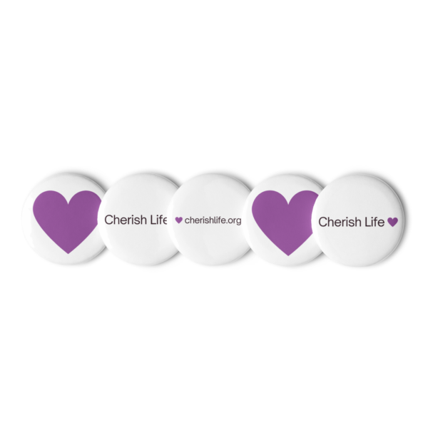 Cherish Life Pin Buttons Set - Image 6